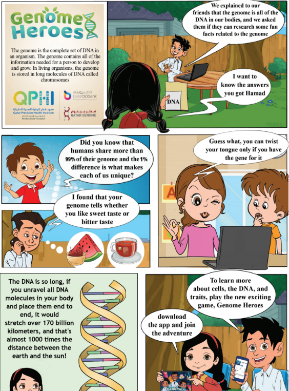 Genome Heroes Story - ENG